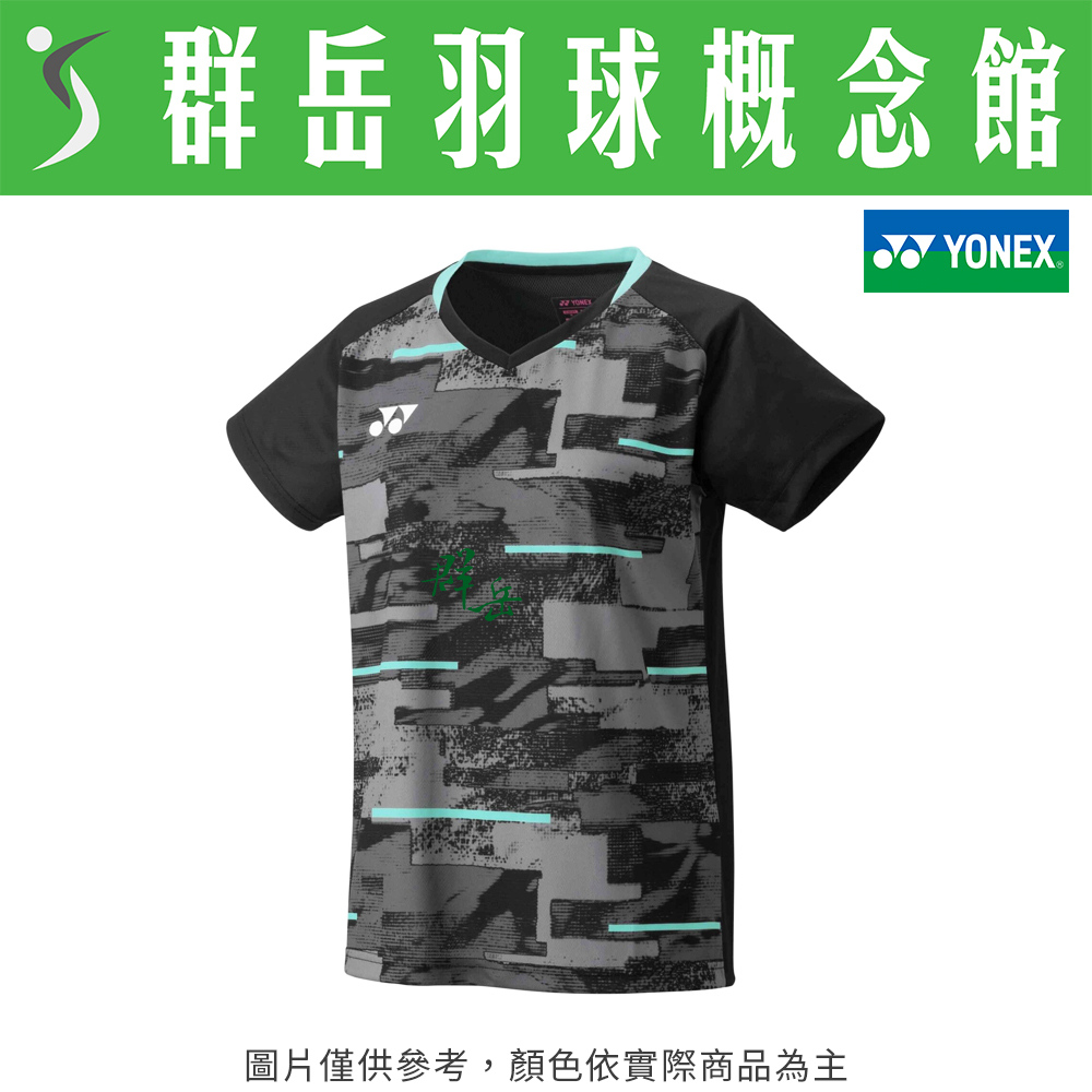 YONEX優乃克 YW0034EX-007黑 男女款 大人 運動 短袖 上衣 透氣