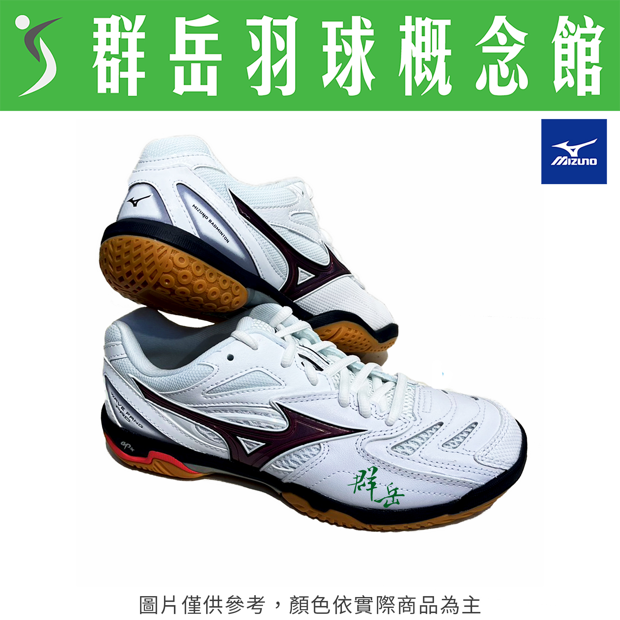 MIZUNO美津濃【WAVE FANG PRO】71GA210085 羽球鞋 男女款《台中群岳羽球概念館》